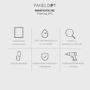 Piso SPC color Arce Gold 122x18x0.5 cm (Caja 10 piezas)