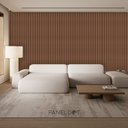 Panel WPC para interior Contemporáneo Párota Ambar (Caja 14 piezas)