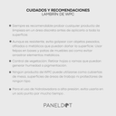 Lambrín WPC Exterior Nogal (Venta por pieza)