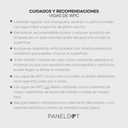 Viga WPC para exterior Nogal 10 x 5 x 290 (Venta por pieza)