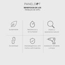 Panel WPC para interior Contemporáneo Nogal (Caja 14 piezas)