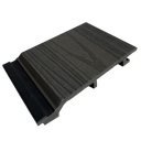 Wall cladding WPC Gris Oxford para exterior (Venta por pieza)