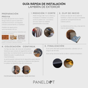 Lambrín WPC Exterior Nogal (Venta por pieza)