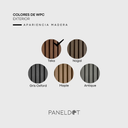 Lambrín WPC Exterior Teka (Venta por pieza)