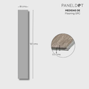 Piso SPC color Olmo 122x18x0.5 cm (Caja 10 piezas)