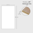 Panel WPC Liso Capuchino (Venta por pieza)