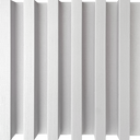 Panel WPC para interior perfil nórdico Blanco Marfil (Caja 18 piezas)