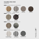 Línea ONZE Panel Lines Grafito (Caja 10 piezas)