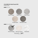 Panel SPC para muros color Marmol Grigio 90x45x0.4 cm (Pieza)