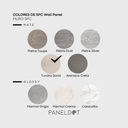 Panel SPC para muros color Tundra Sand 90x45x0.4 cm (Pieza)