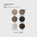 Panel WPC para interior perfil nórdico Capuchino (Caja 18 piezas)