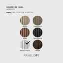Panel WPC para interior perfil nórdico Blanco Marfil (Caja 18 piezas)