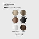 Panel WPC para interior perfil nórdico Gris Oxford (Caja 18 piezas)
