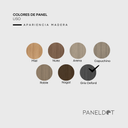 Panel WPC Liso Gris Oxford (Venta por pieza)