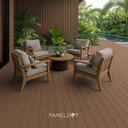 Wall cladding WPC Teka para exterior (Venta por pieza)