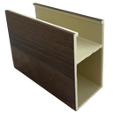 Viga WPC para techo Nogal 5 x 9 x 290 (Venta por pieza)