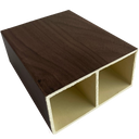 Viga WPC para interior Nogal 5 x 15 x 290 (Venta por pieza)